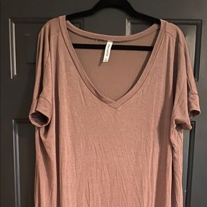 T-Shirt Dress, Never Worn, light Brown